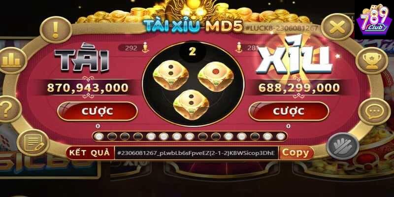 Tìm hiểu về cách tính tài xỉu MD5